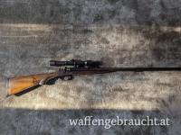 Ferlach Hahn- Büchsflinte 6,5x70, 12/70 mit Schrot- Wechsellauf