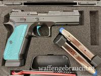 CZ 75 Shadow 2 blue SA, Kaliber 9x19  NEUWAFFE!