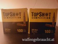 2 x 100 Stk. Kal. 223 REM 55grs TopShot Competition 