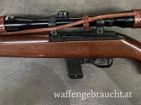 🍎🍇🌽ERMA-Dankfest, KK-Selbstlader ERMA M1 inkl. Optik, Eingeschossen u. Muni