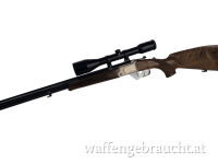 gebr. SODIA Superleicht Mod. Standard Kal. 20/76 mit freiliegenden Kugellauf, mit montierten SWAROVSKI Habicht 8x50L Abs. 4A 