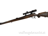 gebr. STEYR Mannlicher Mod. M mit Fingerhaken, mit orig. Steyr SM montiertes KAHLES Helia 1,1-4x20L Abs. 4A, Zustand: Sehr gut