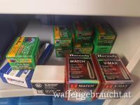 .224 .223 Geschosse Lapua Sierra Hornady zum testen