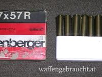 Büchsenpatronen Hirtenberger im Kaliber 7X57 R