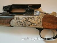 Exklusive Kipplaufbüchse Blaser K77 UL mit Handgravur  - optional mit Wechsellauf