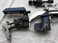 Pressluft-Gewehr, Feinwerkbau 700, Auminiumschaft, Auflage