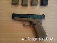 Glock 47 MOS FS - mit Zubehör -  (5 Magazine, Ameriglo Leuchtkorn - Kimme) So gut wie NEU + Inklusive 300 Schuss Optional Günsti