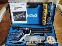 Luftpistole Walther LP 500 M Expert Blue Angel Auflage Linksgriff 