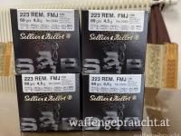 Sellier und Bellot im Kaliber .223Rem FMJ mit 4,5g/69gr Schüttpackung