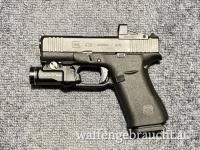 Pistole Glock 43X MOS Combo 9x19 mm Luger mit RMSc und Streamlight TLR-7 Sub Neu