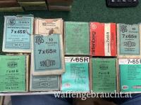 Originale 7x65R  196 Stk. Verschiedene Hersteller