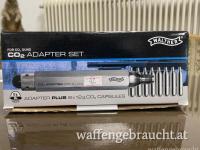 Walther CO2 Adapter Set inklusive 8 Stück CO2 Kapseln