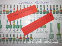 Übersicht = deutsche Portepee´s bzw. Troddel