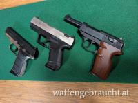 Drei günstige CO2 Pistolen 