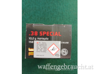 Geco .38 Spl. JHP 158grs (Hohlspitz 10,2g) 1000Stk. € 390.-