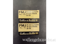 Sellier & Bellot 9mm Luger VM 7,5g/115grs  1000 Stk. € 249.-
