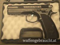 CZ 75 SP-01 SHADOW – präzise Sportpistole 9mm, original und  unverbastelt