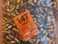 9mm AlsaPro Geschosse, Size .355, 147gr, Schachteln mit 2.000 Stück 210 Euro