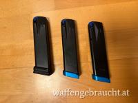 Walther PDP Full Size 4,5" mit Holosun SCS Visier und Taylor Freelance Magwell + Magazin Bodenplatten