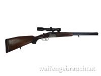 gebr. J.P. Sauer & Sohn mit SEM montiertem ZEISS Diatal-Z 4x32S Abs. 1, Kal. 16/70 - Zustand: Gut