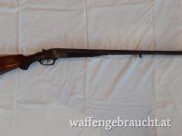 Historische Doppelflinte Suhl im Kaliber 16-70