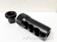  Mündungsbremse AREA 419 Hellfire 6.5 mm schwarz 5/8-24 Muzzle Brake