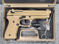 🔥🔥Bruni Pistole Modell 92 Desert, Kal. 9 mm P.A.K., 8 Schuss🔥🔥