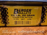 250 Stück Berger Bullets 338 Cal 300 Grain Hybrid OTM Tactical. Raum Mödling. Selbstabholung bevorzugt. Festpreis.