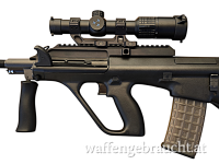 ACTION AUG A3 Z QCB / SR FLLAT TOP Schwarz  szabo-miltec.at