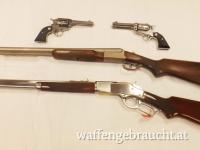 UBERTI 1873 UHR-Büchse, .357Mag/.38 WHITE FINISH mit CAS kompl. Tuning!!!