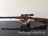Ferlacher Bockbüchsflinte Kal. .222 Rem. / 16/70