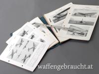 II. Weltkrieg: FLUGZEUGE - Erkennungstafeln für Frankreich 1. Juli 1938 = vom 4. Artillerie-Regiment 18