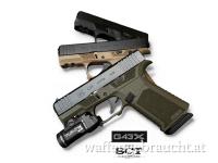 Custom Glock 48 oder 43X mit SCT Manufacturing Griffstück Kal. 9mm Luger