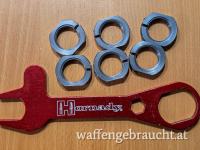 6x Hornady Shure-Loc Matrizen Konterring + 1x Deluxe Werkzeugschlüssel