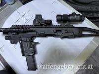 Glock 17 Gen 3 mit komplett aufgebauten Roni