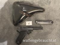 Pistole Luger  P08 - schwarze Witwe- Mauser  P08 - black widdow