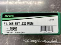RCBS F L DIE Matrizenset mit Nummer 10901 für das Kaliber .222 Remington