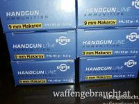 PPU 9mm Makarov FMJ mit 6,0g/93gr
