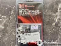 Hornady Bullet Comparator Kit und Basic Insert Set mit 7 Einsätzen für Messschieber