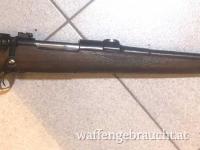 Ältere und sehr günstig System 98k Büchse mit jagdlicher Schäftung  Kaliber 7x57, Deutscher. Stecher