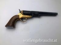Schöner Vorderladerrevolver (Perkussion)  Colt Navy Mod. 1851 im Kaliber .36  7 1/2 Zoll Perkussion
