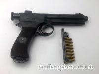 Aus Sammlungsauflösung!! Sehr schöne Roth-Steyr M1907 Pistole mit seltenem Ladestreifen