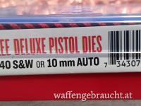 Lee 4 Matrizen Set 40 s&w, 10mm auto im Paket mit H&N und LOS Geschossen