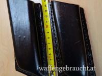 Magazinholster G17 oder G44 Stabiles Leder schwarz