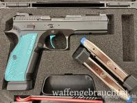 CZ 75 Shadow2 Blue SA, Kaliber 9x19  NEUWAFFE!