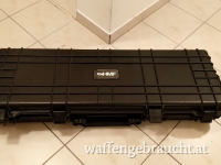 Verkaufe Outdoor Gewehrkoffer Waffenkoffer mit Rasterschaumstoff, Marke HMF