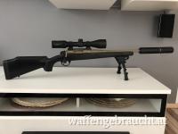 308 Jagdtraum Bergara B14 mit Zielfernrohr, Schalldämpfer, Zweibein usw.
