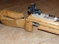 Matchgewehr Feinwerkbau Mod. C60 + 2x Kartusche + Fülladapter