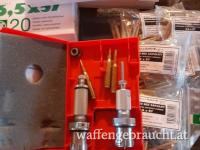 Matrize Hornady, Hülsen neu,  Nosler Geschoße 6.5x57