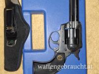 Revolver RÖHM RG63 Doubleaction 22 Magnum inkl. Gürtelholster und Transportbox
